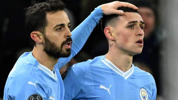 Man City 3-2 RB Leipzig: Champions come from two down to win Group G