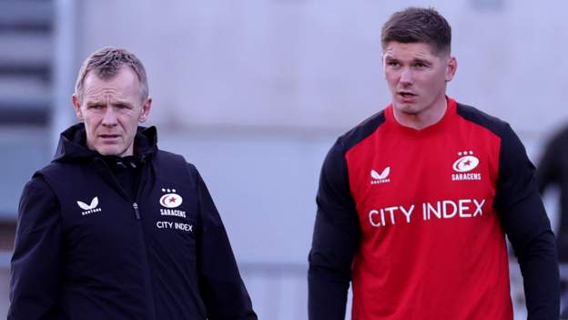 Owen Farrell: England captain treated ‘unfairly’ by media, says Saracens boss Mark McCall