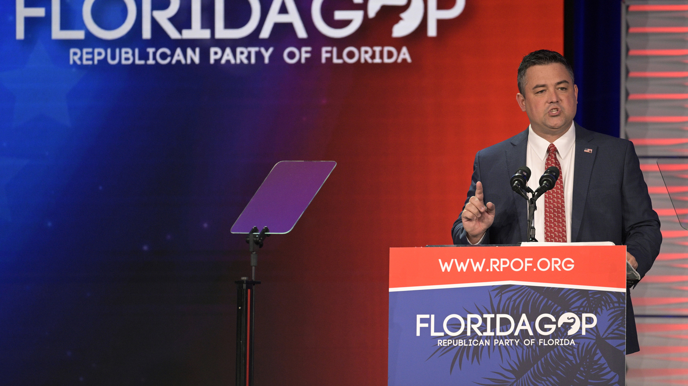 Florida GOP suspends chairman and demands his resignation amid rape investigation : NPR