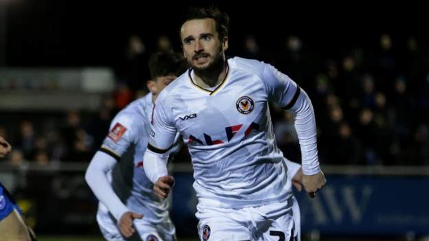 FA Cup: Eastleigh 1-3 Newport County – Exiles set up fourth-round tie against Manchester United