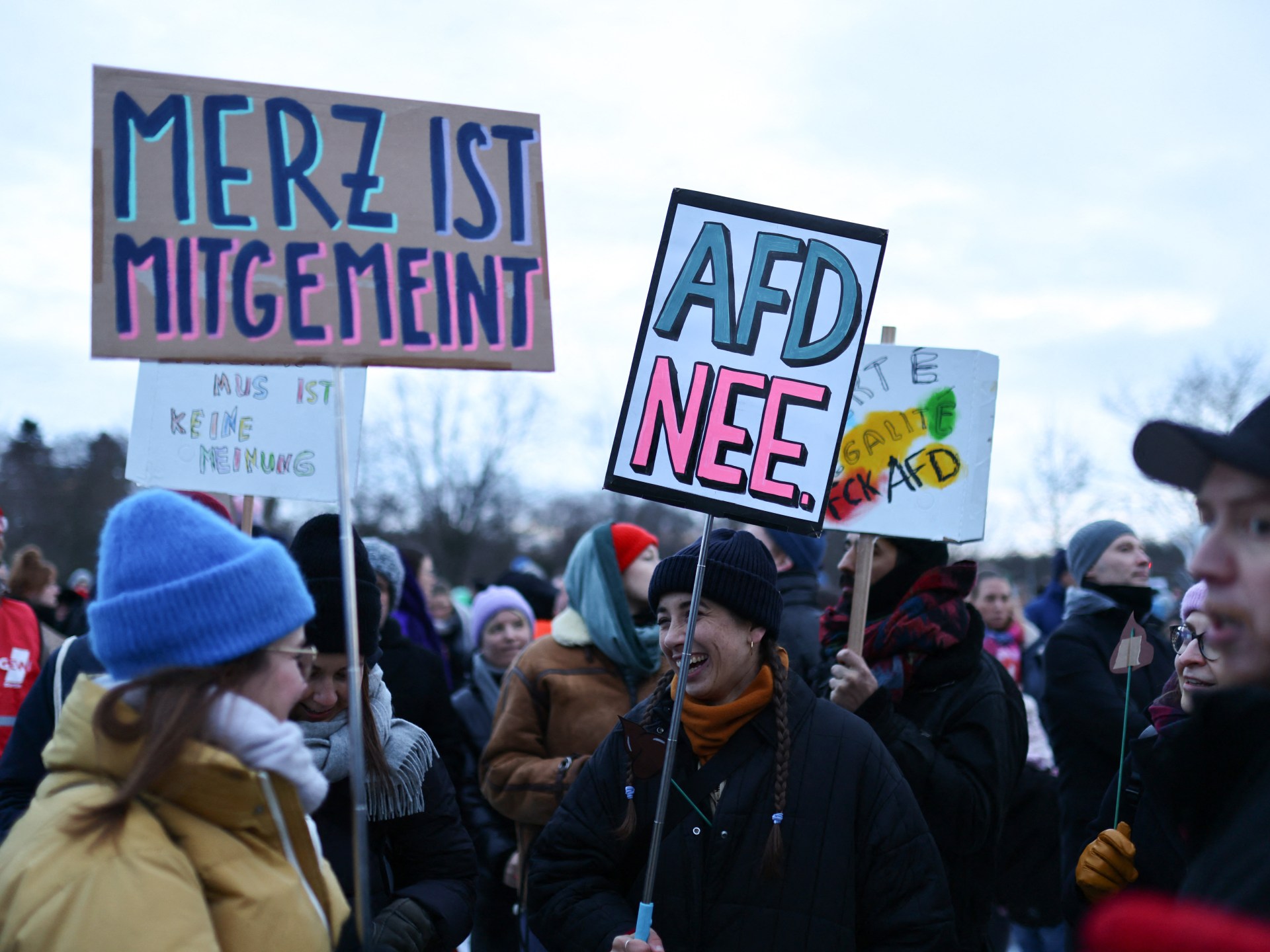 Hundreds of thousands protest against far-right in Germany | Protests News