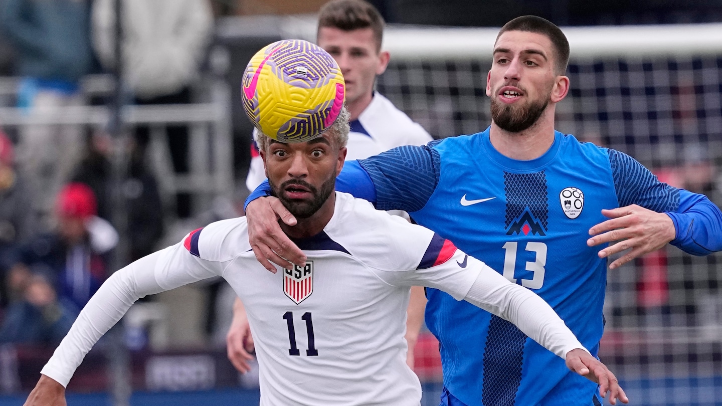 Young, experimental USMNT squad loses to Slovenia in friendly