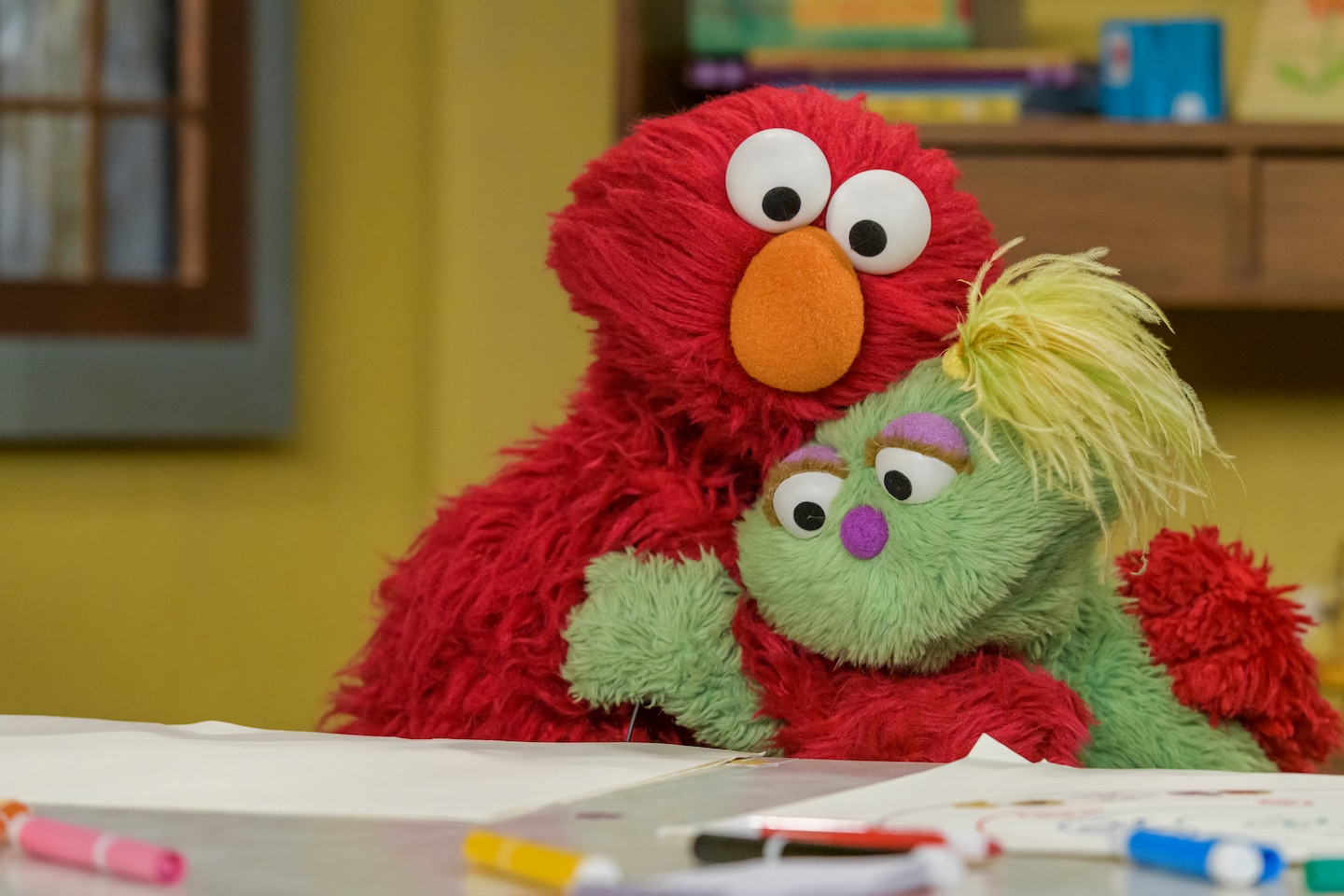 Elmo asked how everyone’s doing and, um, they’re not great!