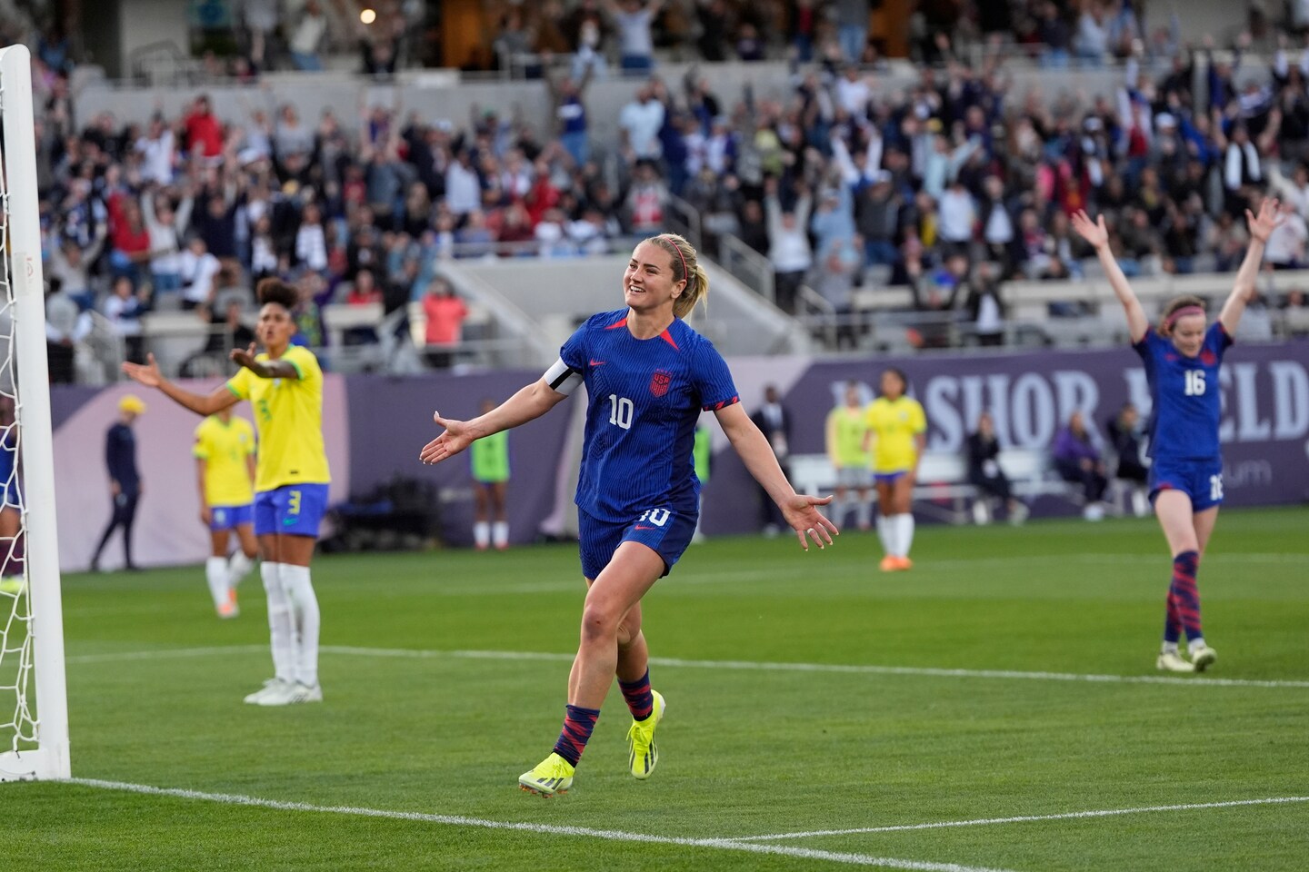 USWNT wins Concacaf W Gold Cup title by beating Brazil