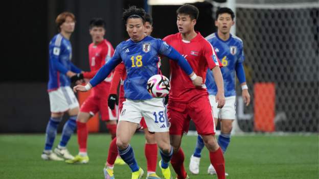 World Cup 2026 qualifying: Japan awarded forfeit 3-0 win against North Korea by Fifa