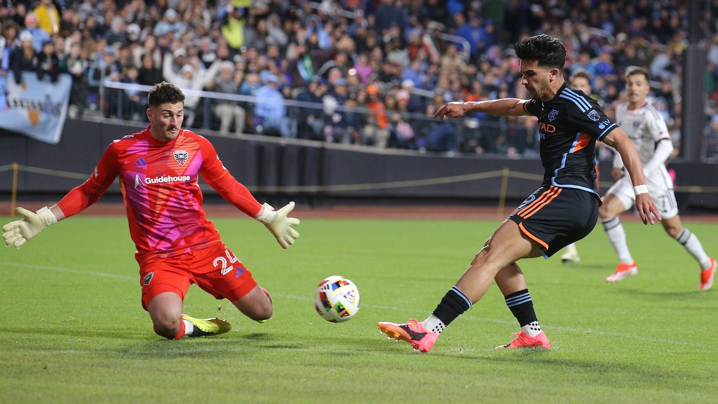 Shorthanded DC United can’t keep up with New York City FC in 2-0 loss