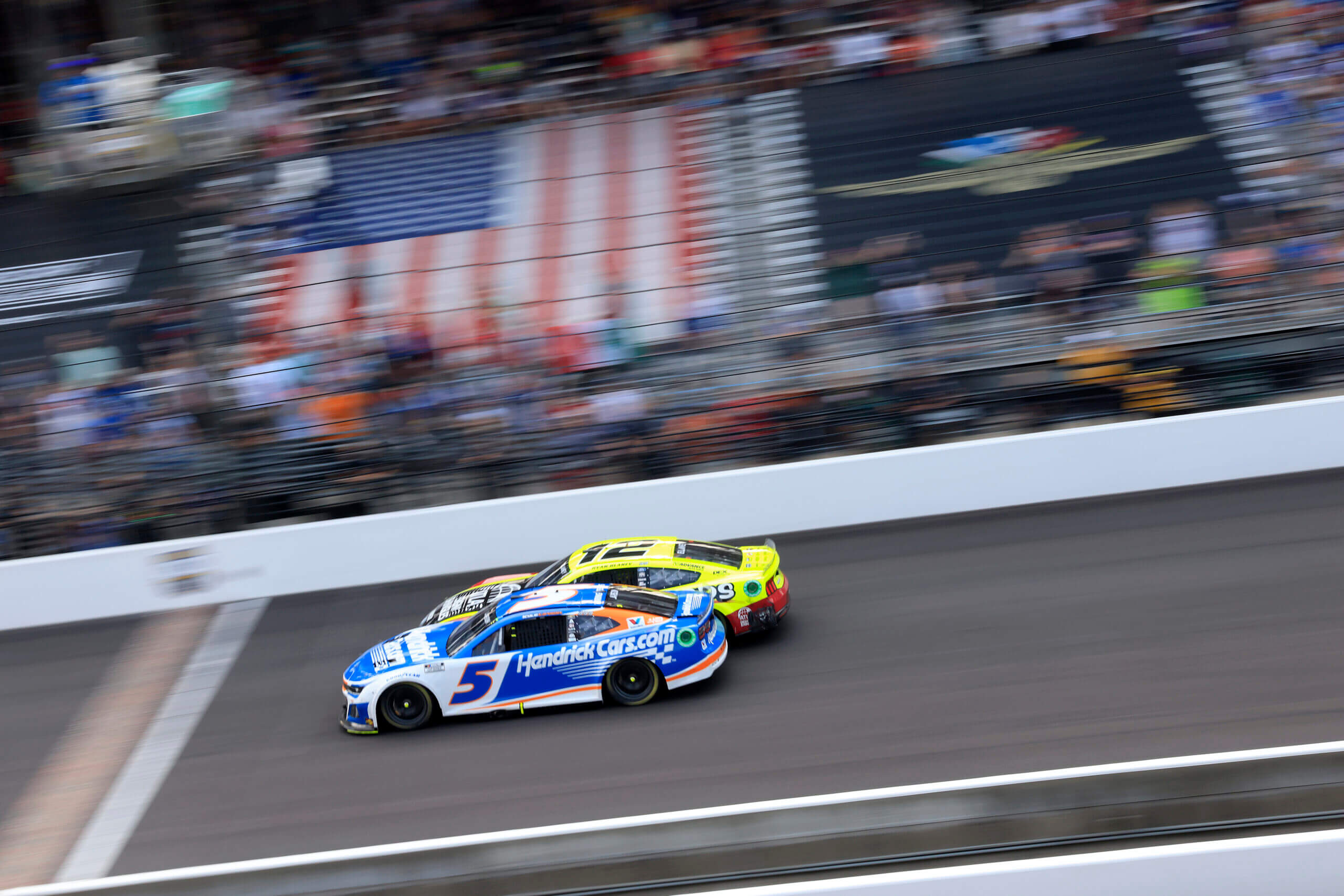 At Brickyard 400, restart rule leaves Ryan Blaney wondering what could’ve been