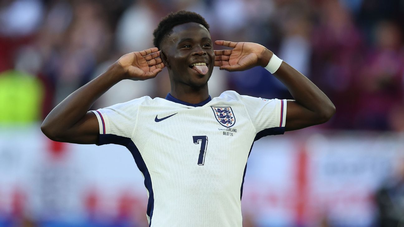 Euro 2024: ‘Proud’ Saka earns England penalty redemption