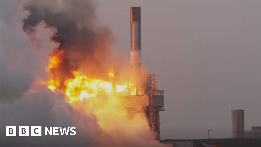 Rocket engine explodes during test at Shetland spaceport