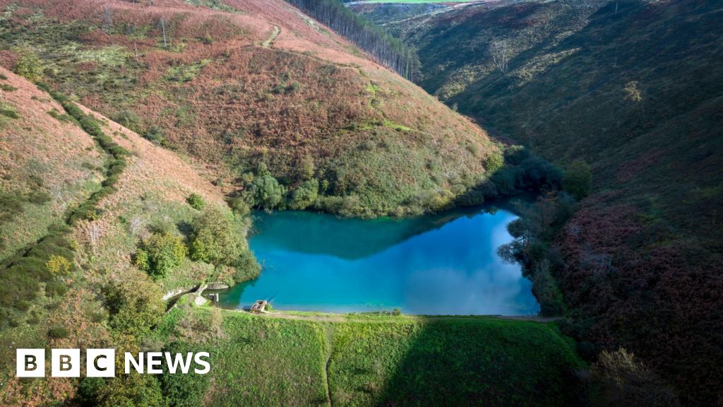 Tiktok’s blue lagoon reservoir in Margam back up for auction