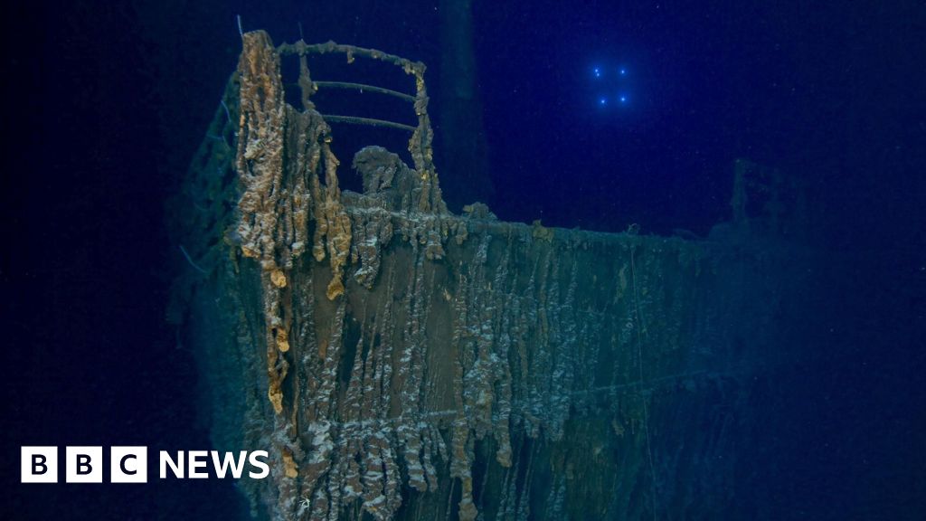 Striking images reveal depths of ship’s slow decay