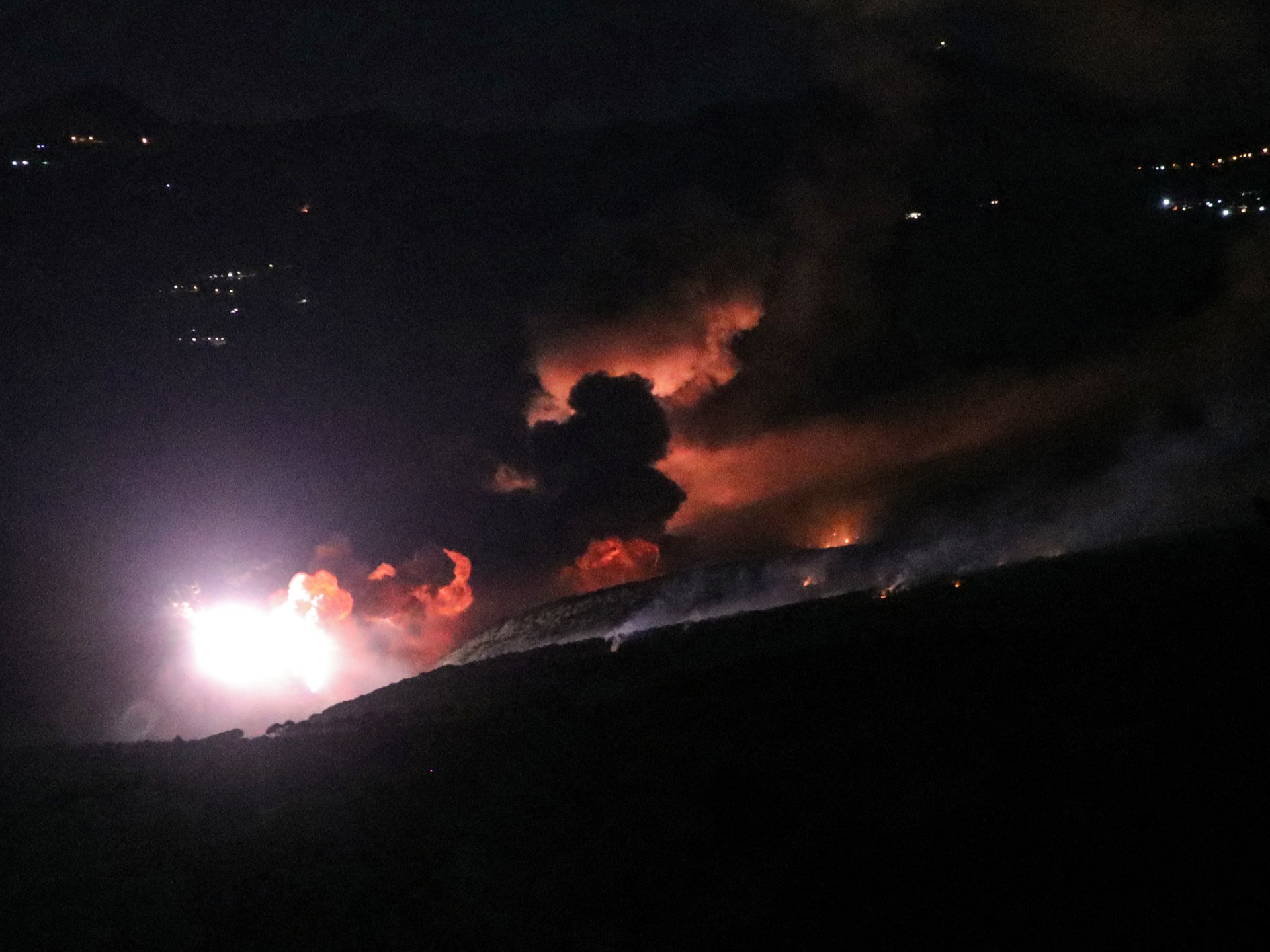 Israel intensifies air raids on southern Lebanon amid escalation fears | Israel-Palestine conflict News