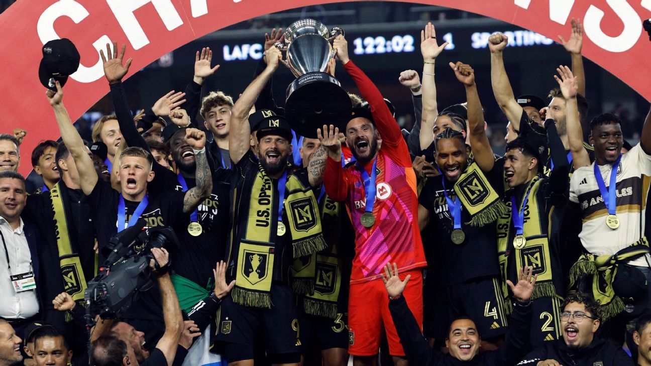 World Cup winners Giroud, Lloris hail U.S. Open Cup glory with LAFC