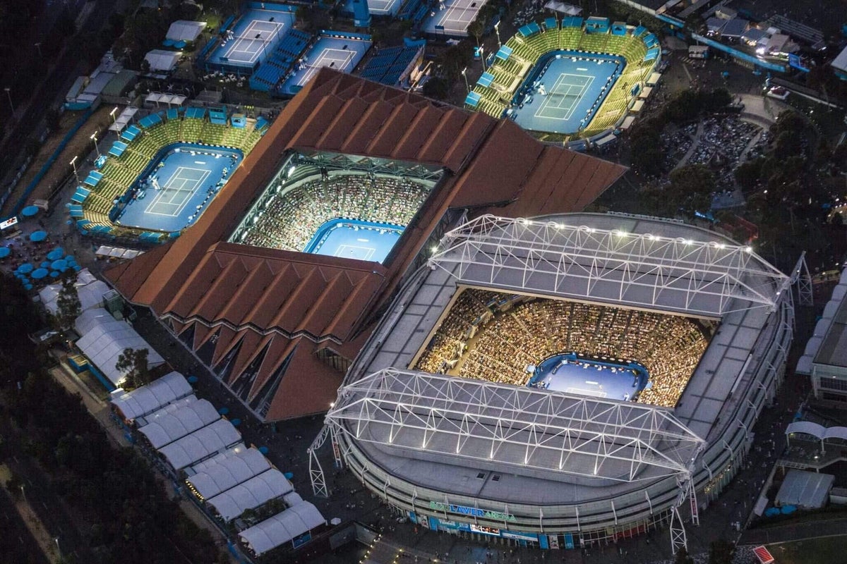 How the Australian Open became the tennis Silicon Valley, from roofs to party courts