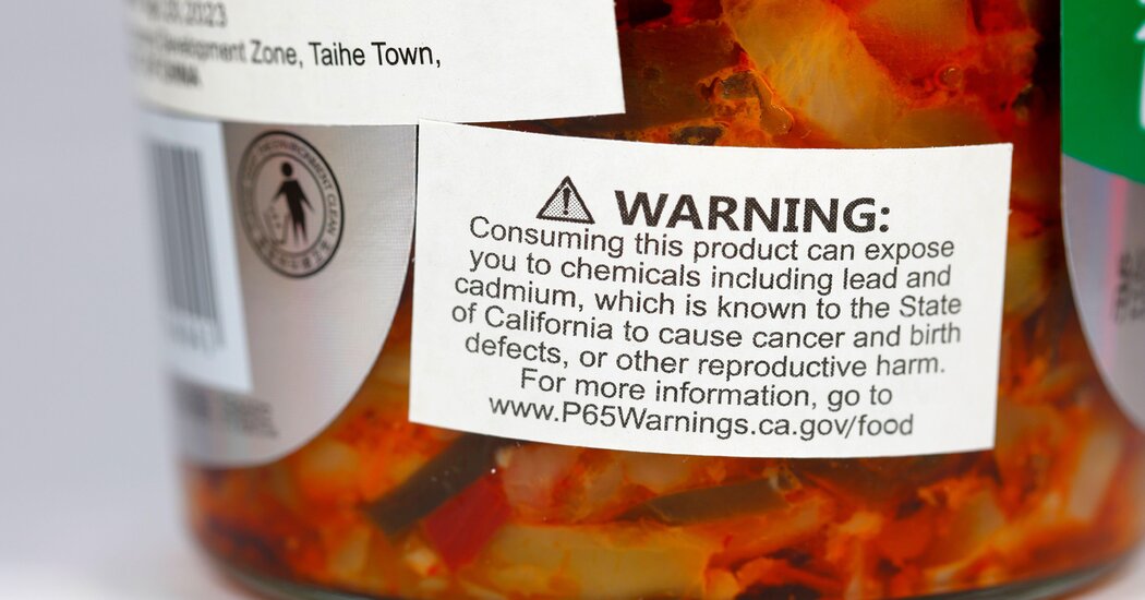 California’s Scary Product Warning Labels Might Be Working, Study Says