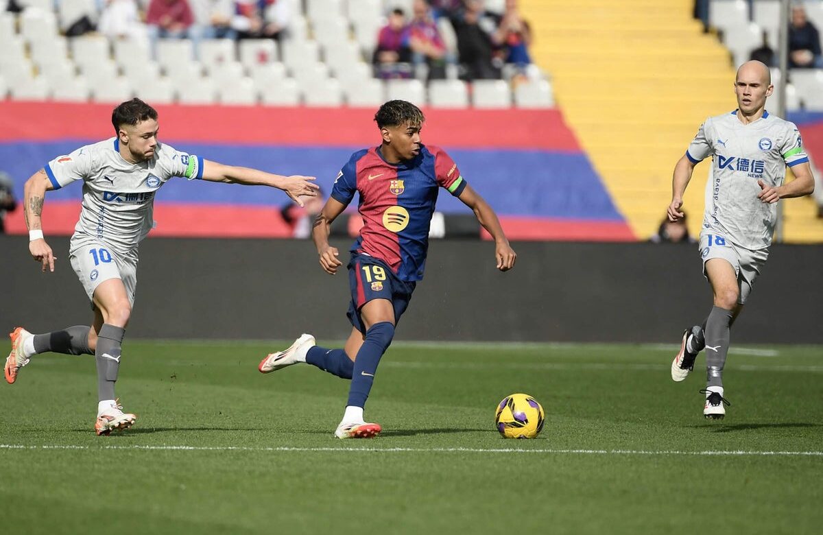 Lamine Yamal and his 14 seconds of Lionel Messi-like magic against Alaves