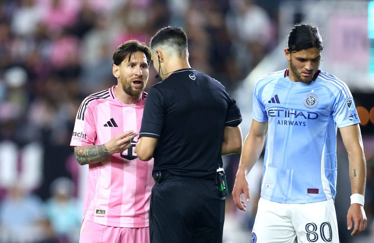 MLS and its referees are getting a taste of Messi’s fiery side