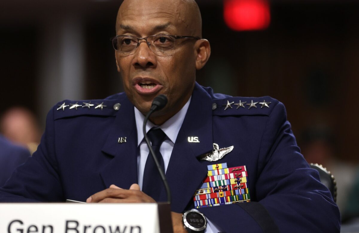 Trump fires chairman of the Joint Chiefs of Staff Gen. Charles Q. Brown Jr. : NPR