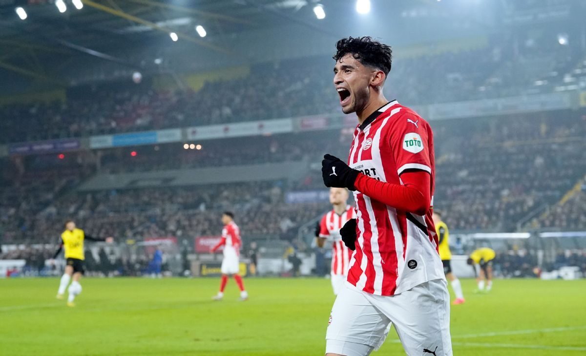 PSV rule out USA’s Ricardo Pepi (knee surgery) for season