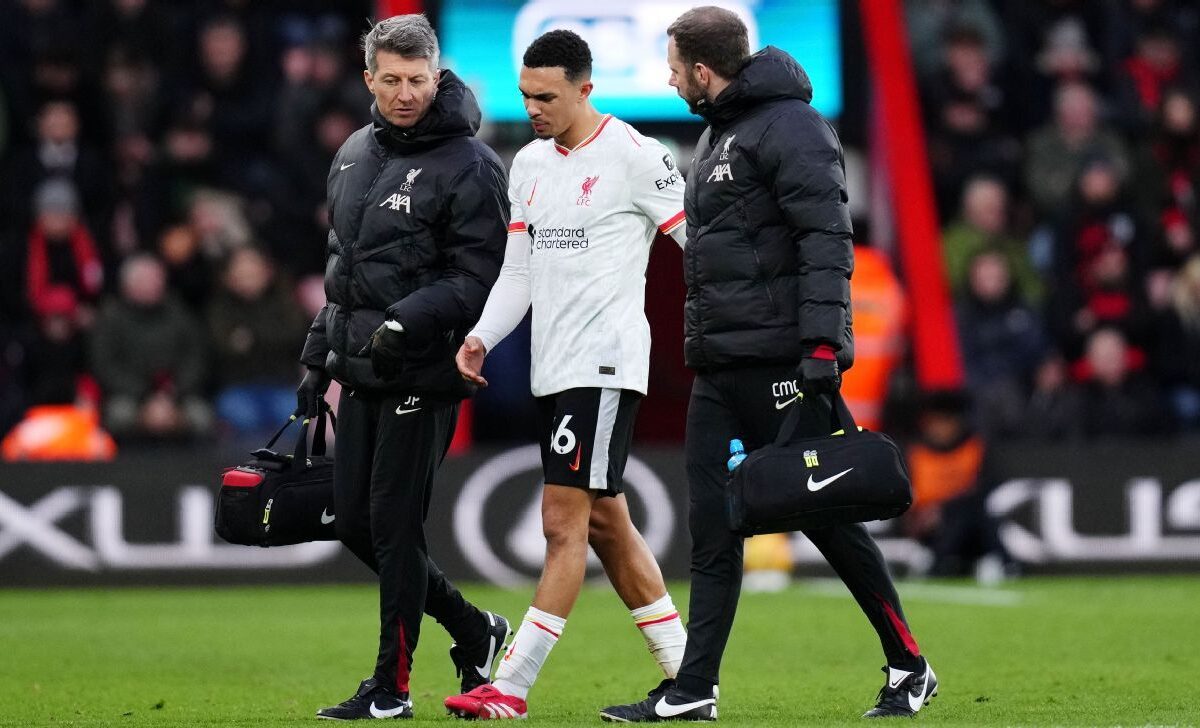 Liverpool vs Spurs: Trent Alexander-Arnold out with injury – Slot