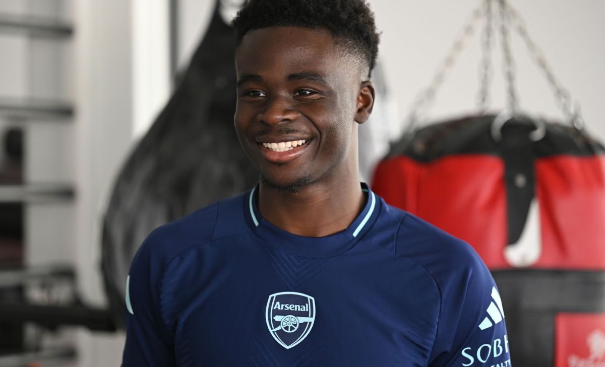 Arsenal expect Bukayo Saka, Gabriel Martinelli back in April