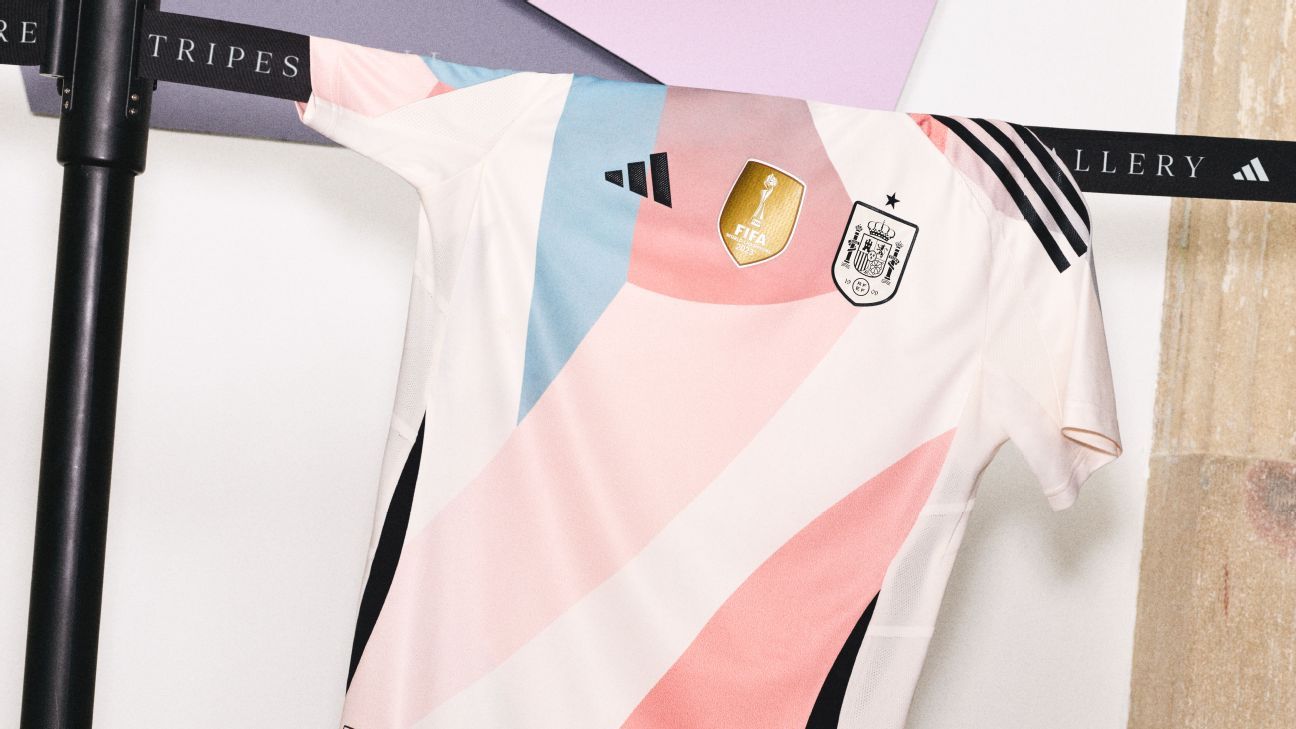 From Spain to Wales: Adidas’ Euro 2025 away kits include abstract art and a Love Spoon