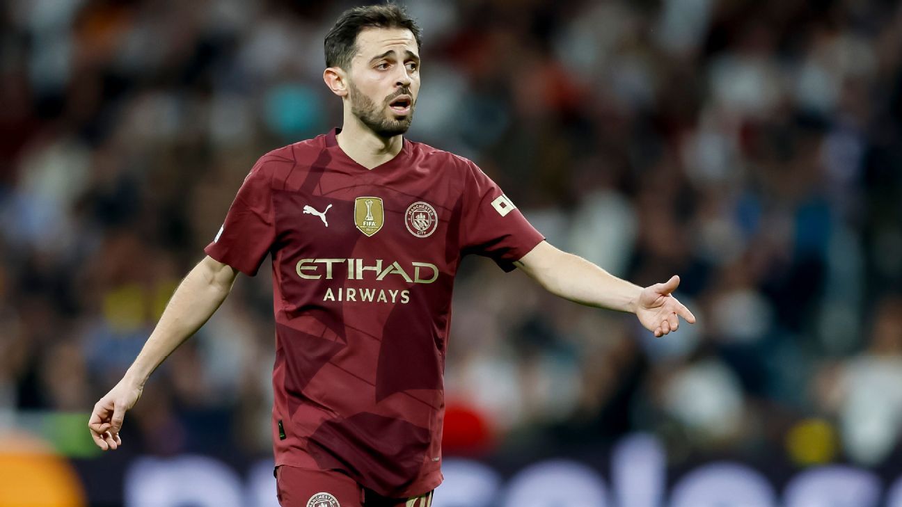 Manchester City’s Bernardo Silva expects changes after season