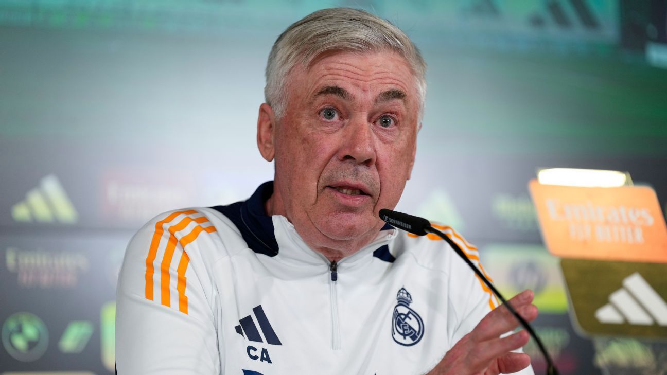 Carlo Ancelotti Javier Tebas ‘talks about Real Madrid too much’