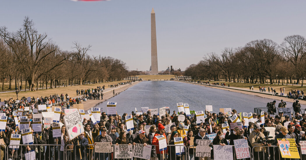 Stand Up for Science Rally Sees Mix of Science, Politics and Anxiety