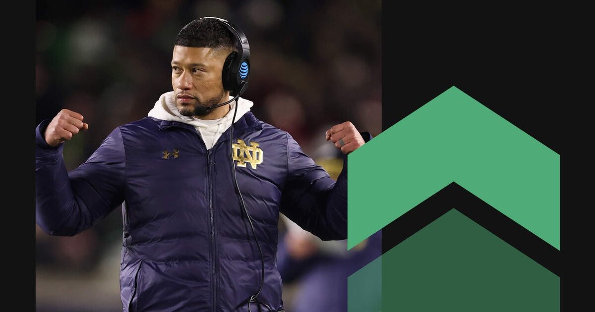 Top 25 college football coach rankings for 2025: How far is Marcus Freeman rising?