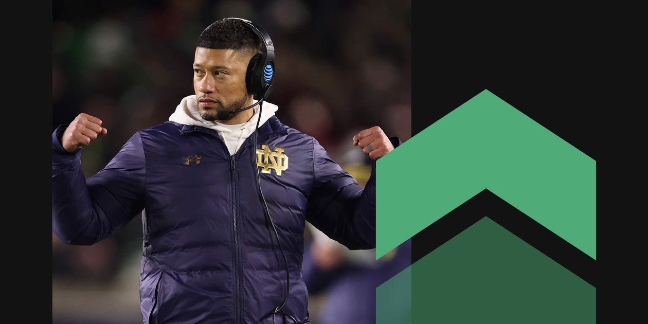 Top 25 college football coach rankings for 2025: How far is Marcus Freeman rising?