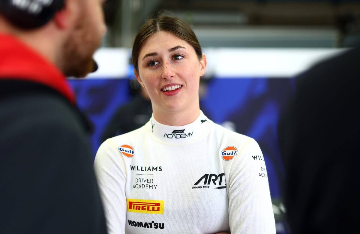 F1 Academy’s Lia Block learned to drift from her dad. Now she’s making her own name