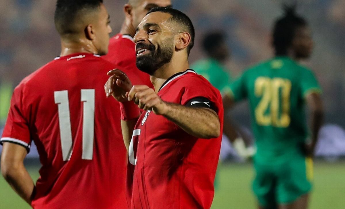 Mohamed Salah scores in Egypt World Cup qualifying win