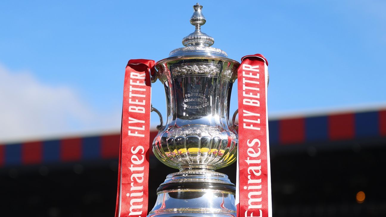 FA Cup quarterfinal draw: Man City visit Bournemouth, Fulham host Crystal Palace