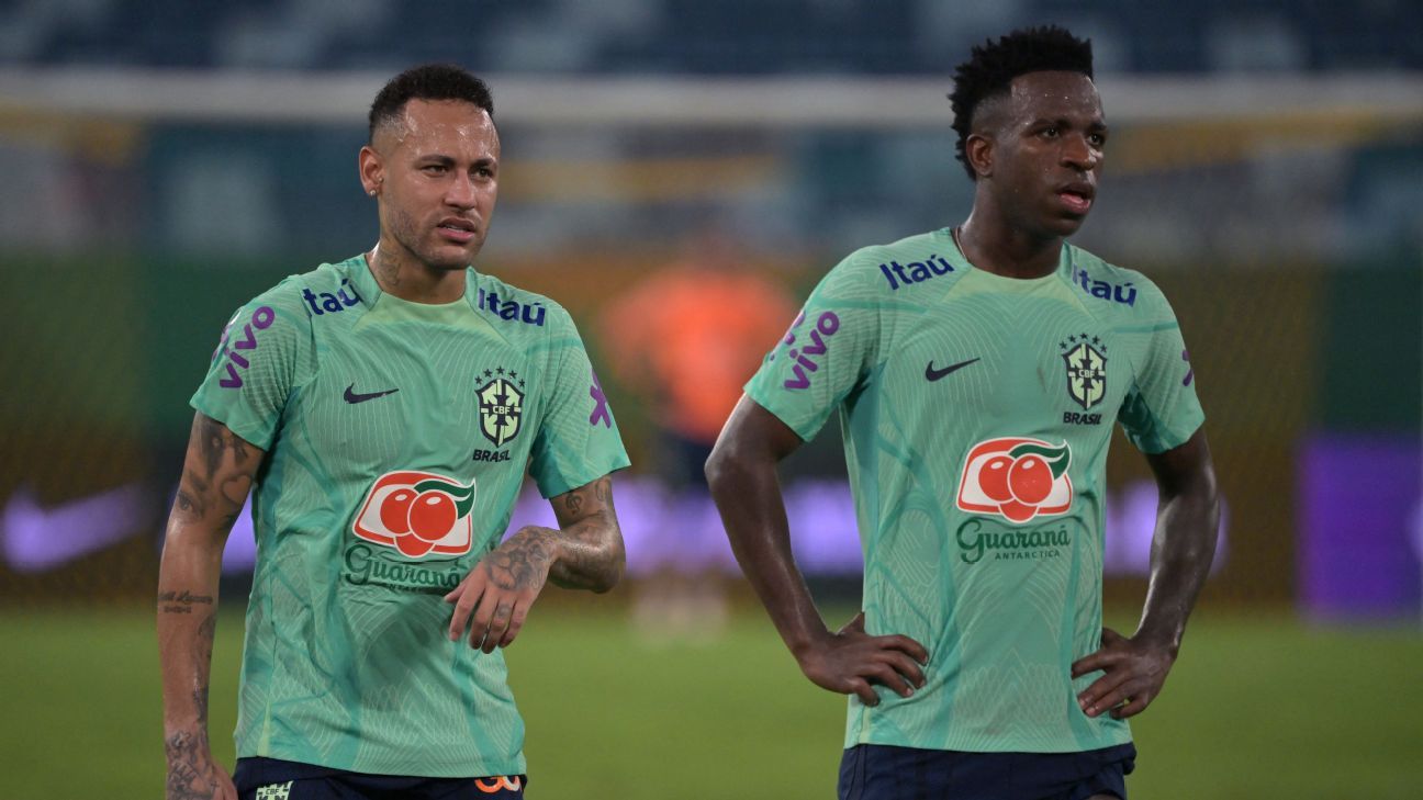 Vinícius Júnior excited about Neymar’s potential Brazil return