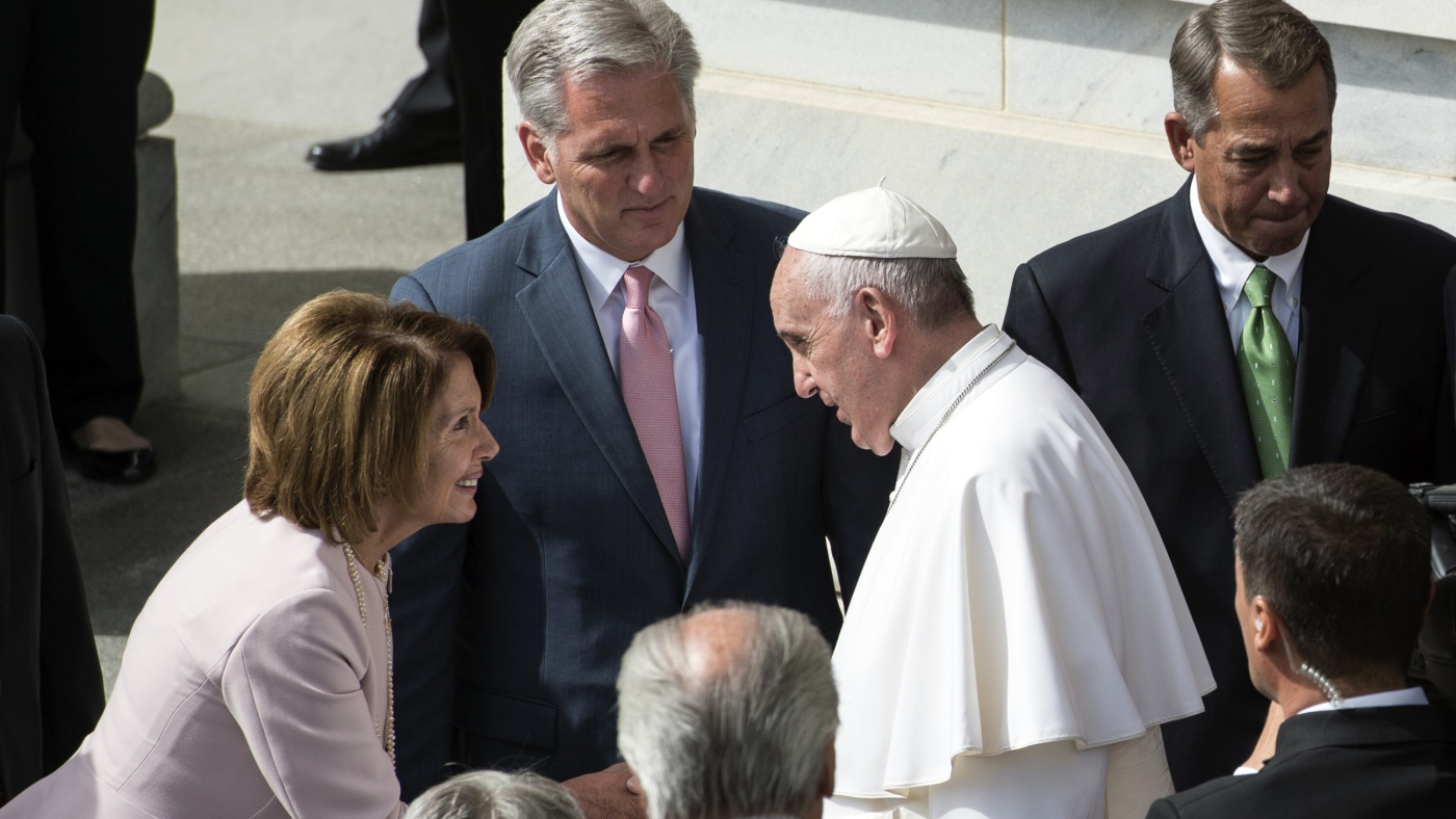Speaker of the House Emerita Nancy Pelosi remembers Pope Francis : NPR