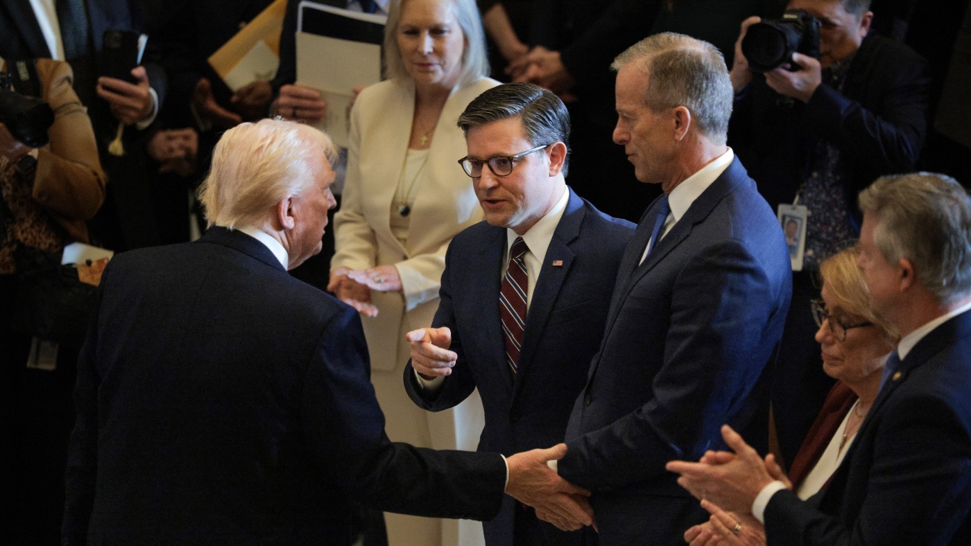 Congress Acquiesces to Trump But Pressure Tests Ahead : NPR