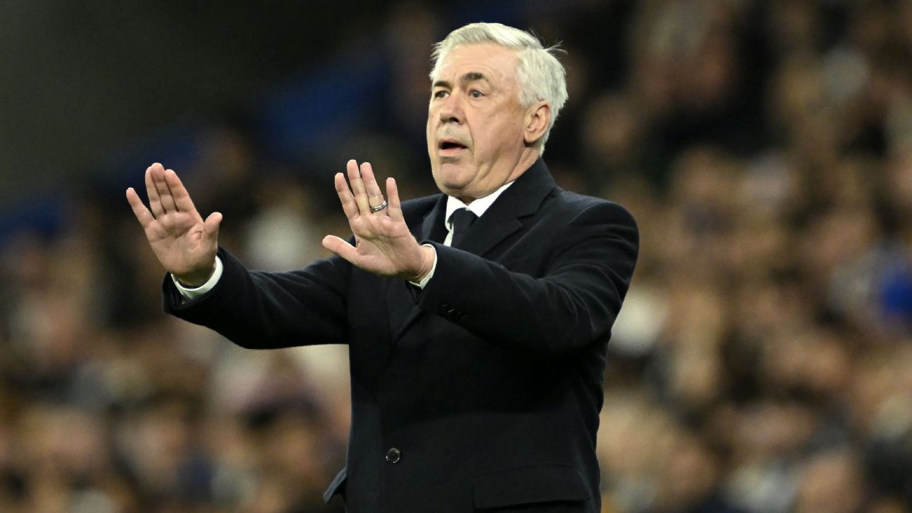 Real Madrid’s Ancelotti will coach Brazil in June games