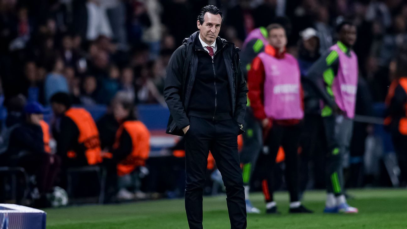 Aston Villa’s Unai Emery: PSG’s third goal ‘doesn’t change a lot’