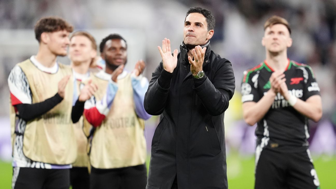 Arsenal deliver proudest night for Arteta against Real Madrid