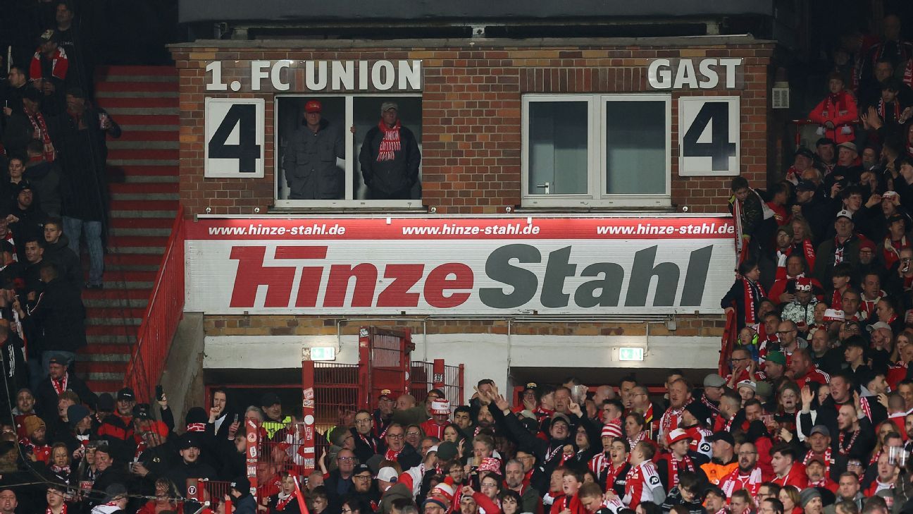 Union Berlin, Stuttgart set Bundesliga record with 8 1st-half goals