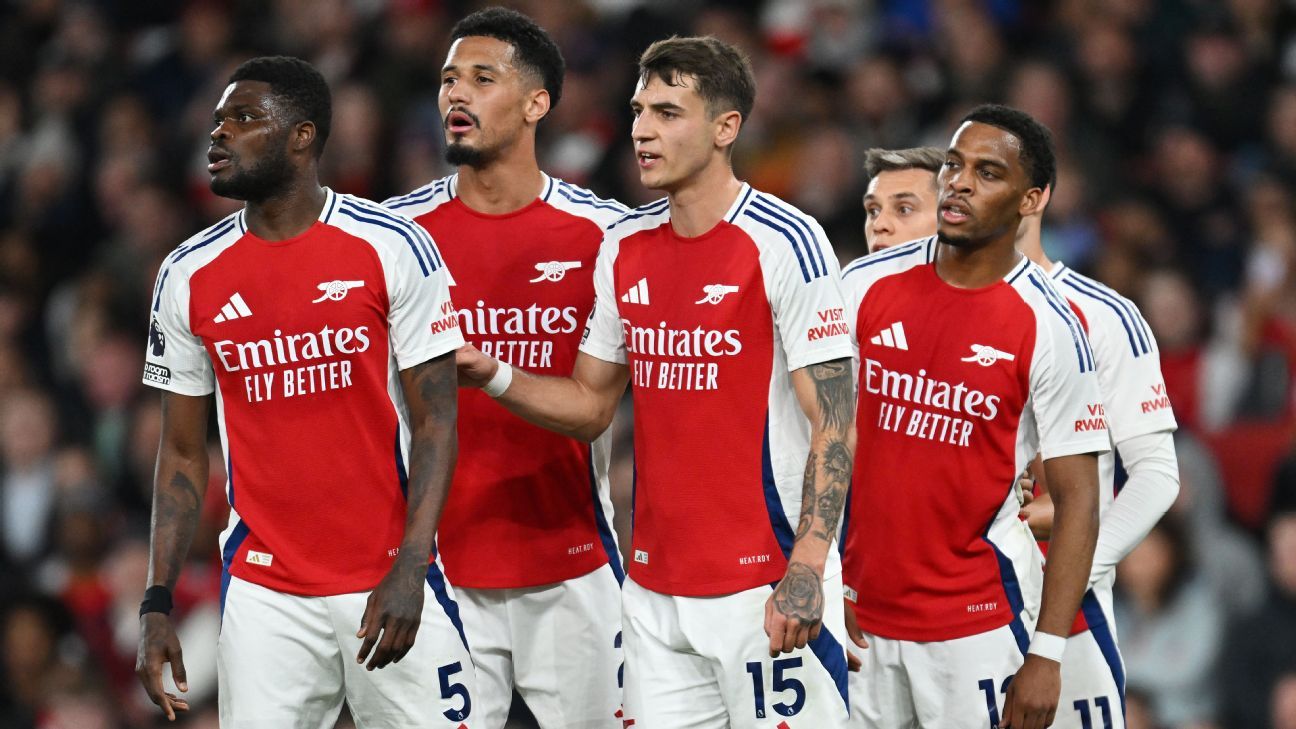 Kiwior, Trossard face several questions ahead of PSG clash