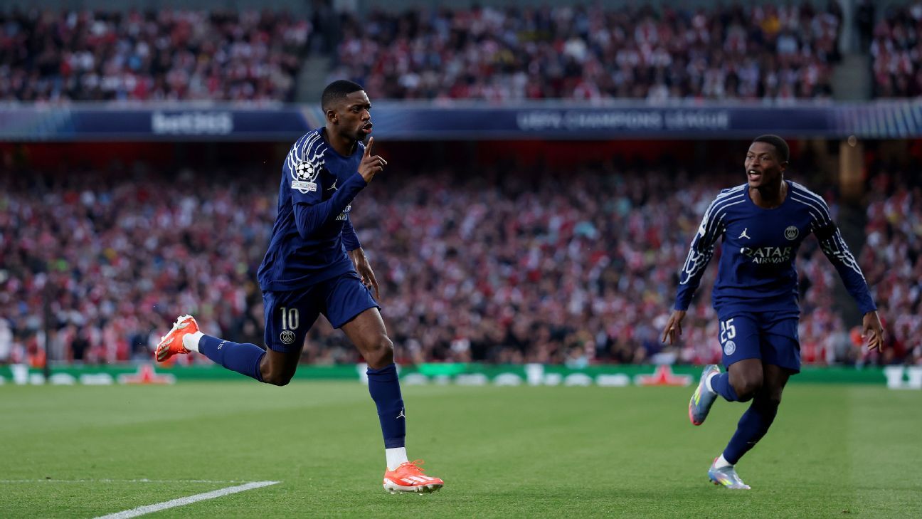 Dembélé shows Arsenal what they’re missing: a clinical forward