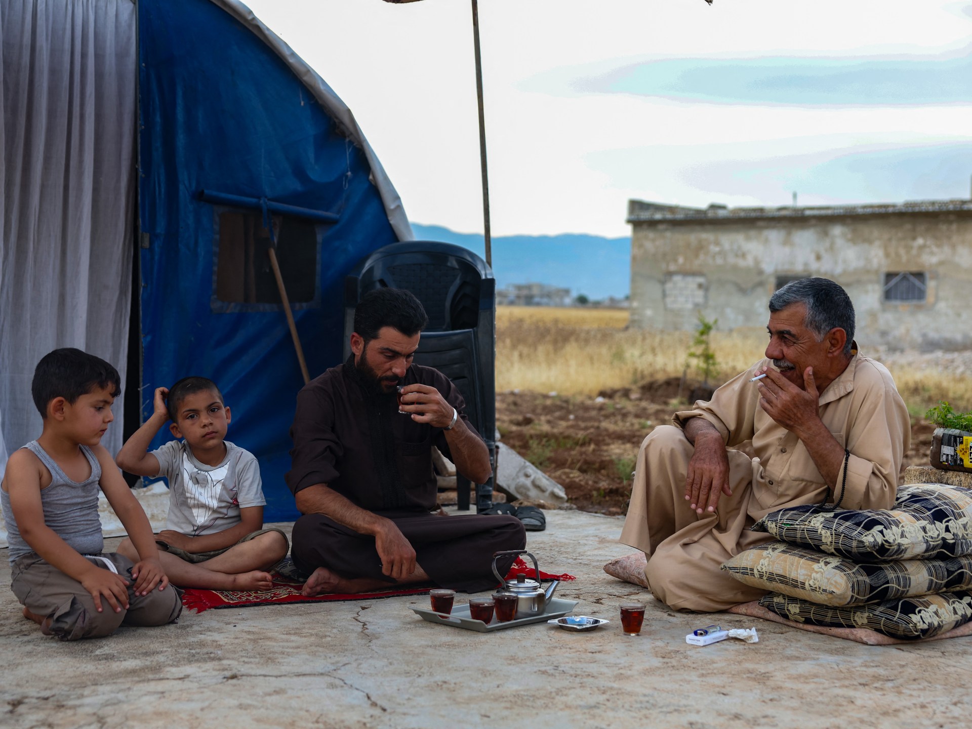 Syrians return to villages destroyed by war | Syria’s War News