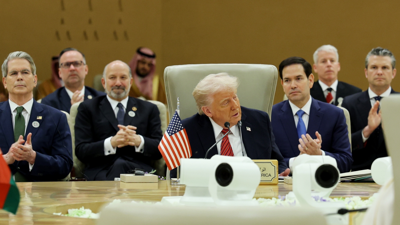 Trump meets Syria’s interim president al-Sharaa : NPR