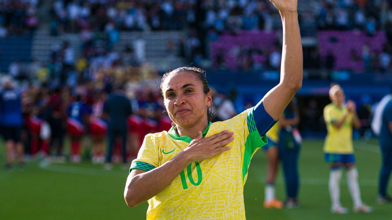 Marta returns to Brazil squad for Copa América warm-up games