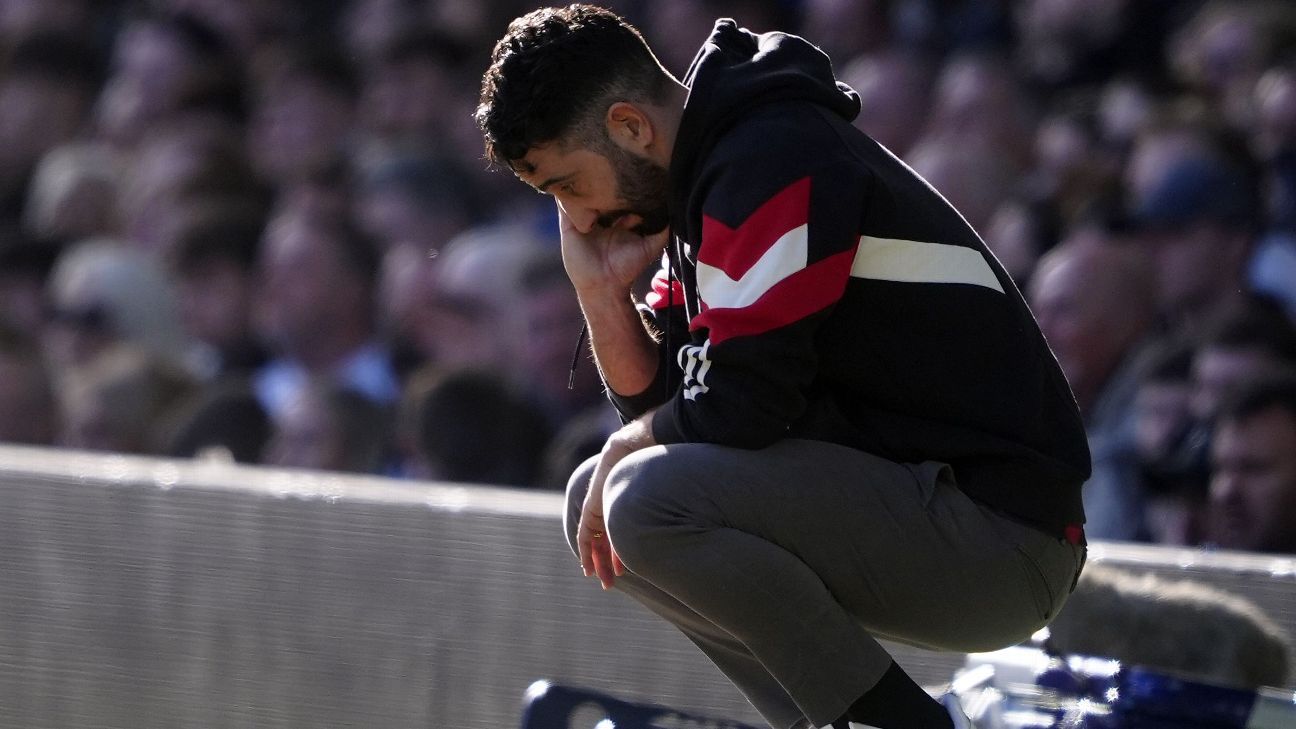 Man United’s Ruben Amorim won’t quit but insists job is on the line