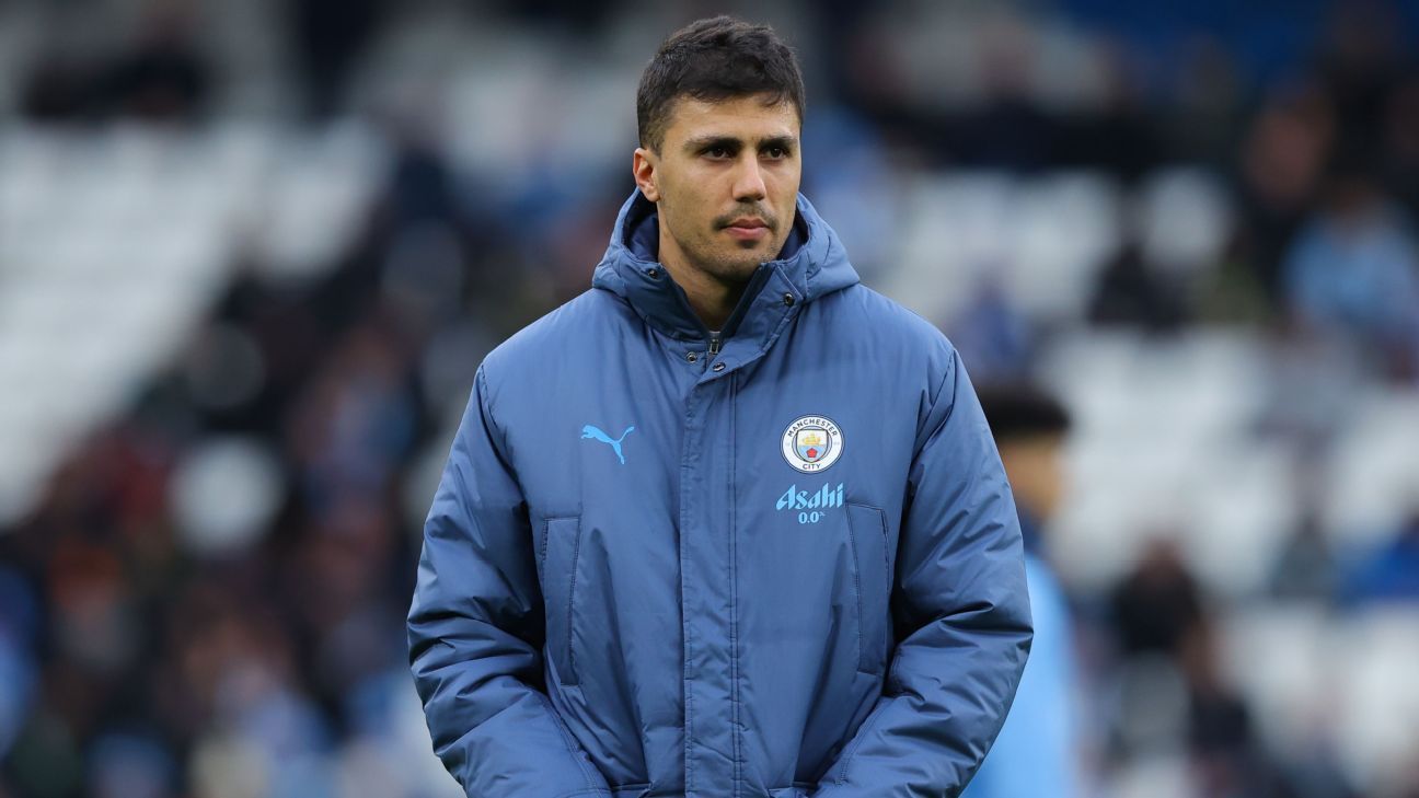 Manchester City’s Rodri, Erling Haaland return to training
