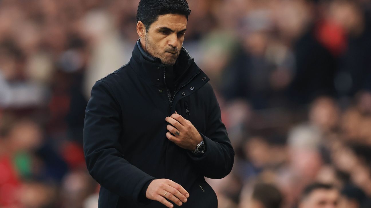 Mikel Arteta warns Arsenal fans striker is hardest position to fill