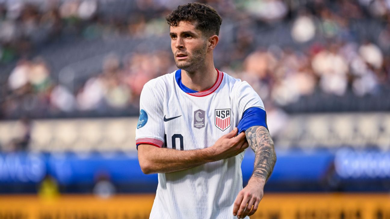 Sources: Christian Pulisic won’t play for USA at Gold Cup